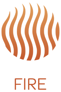 Fire element logo